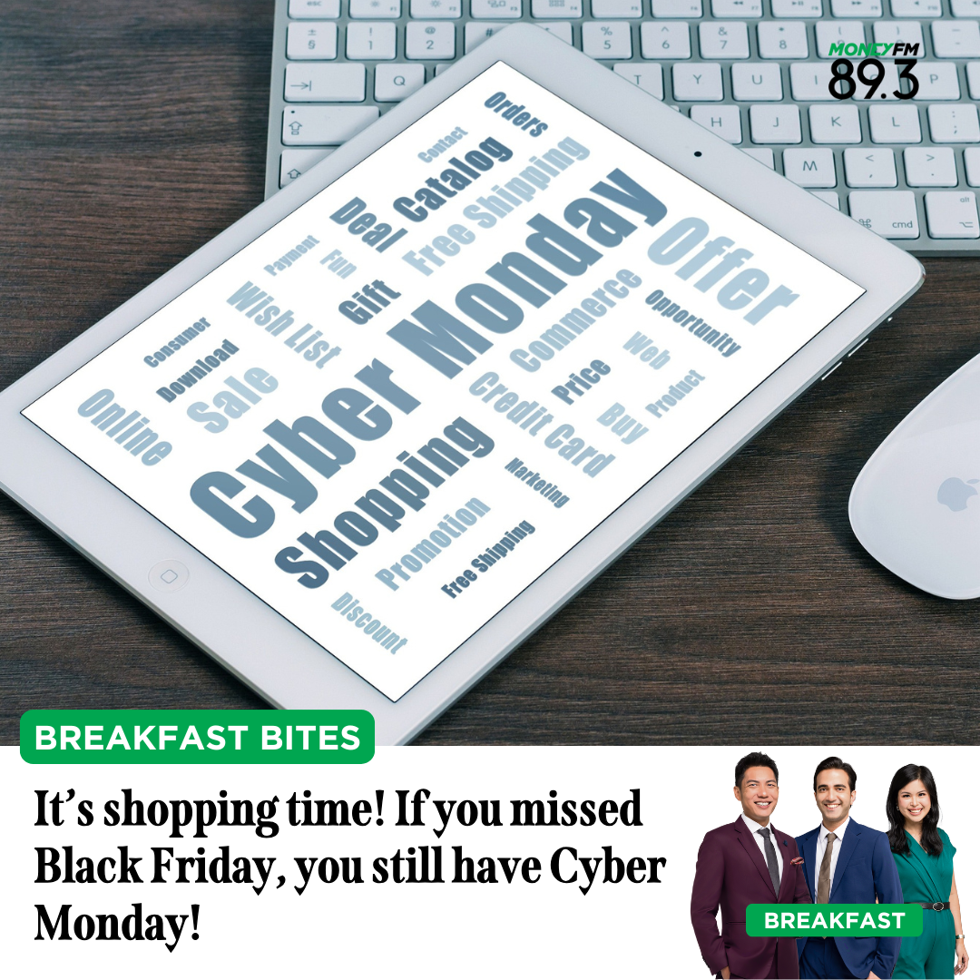 Breakfast Bites: Cyber Monday - 'Tis the season to be shopping!