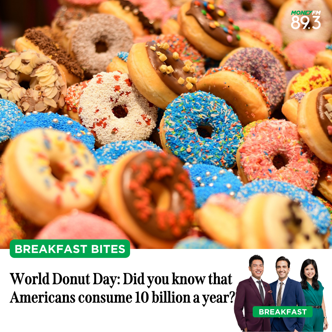 Breakfast Bites: Did you know that Americans consume 10 billion donuts a year??