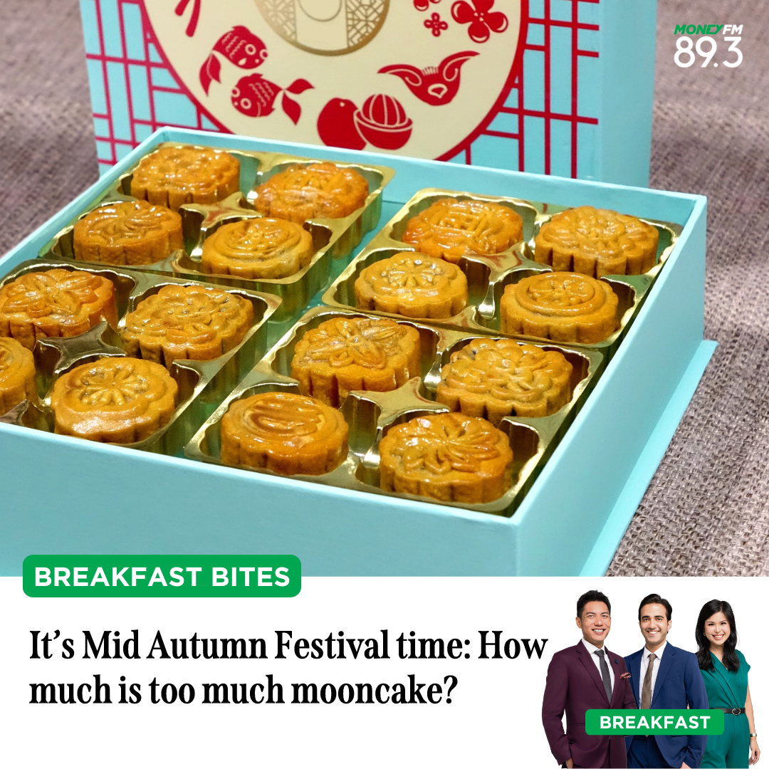 Breakfast Bites: What's the recommended serving size of a mooncake?