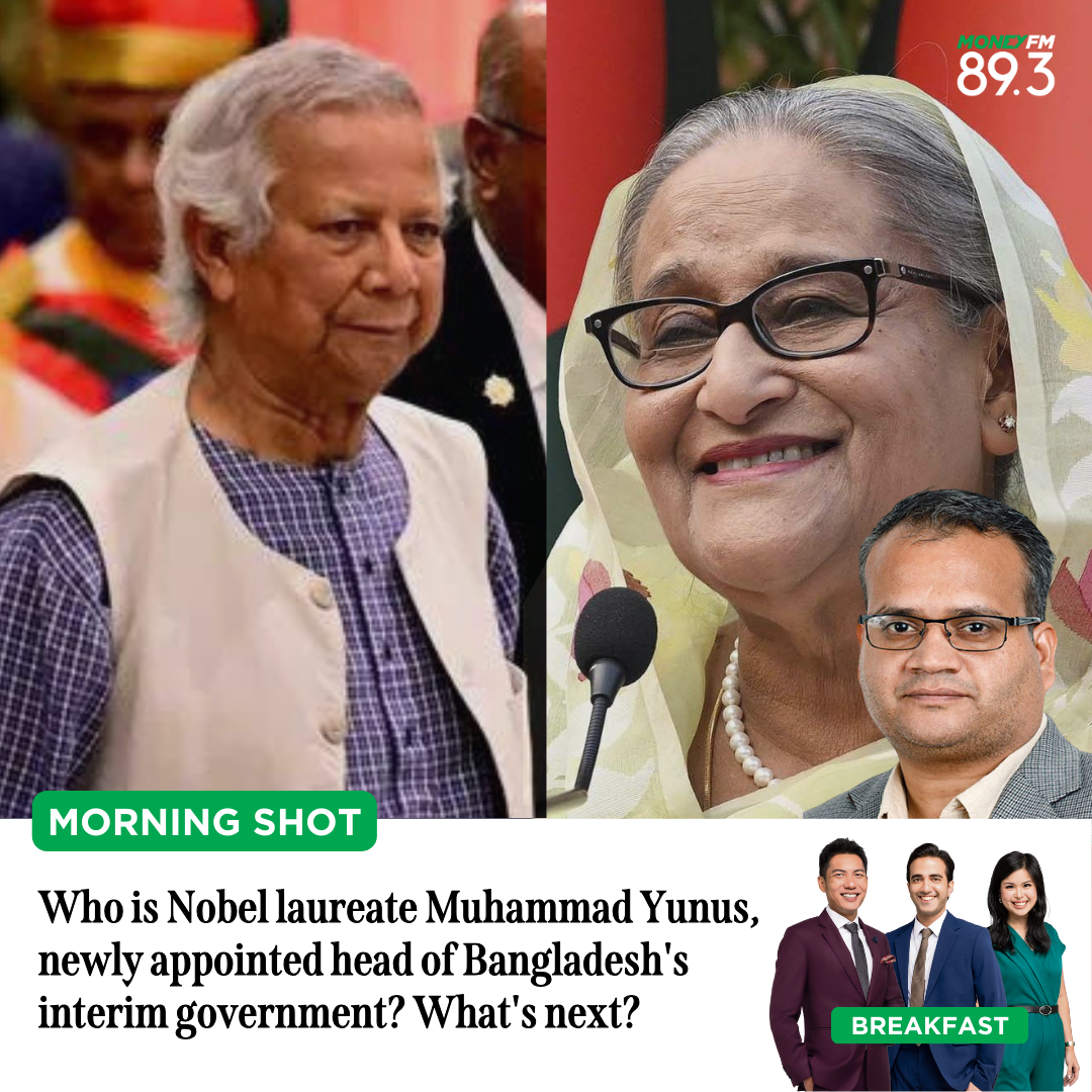 Morning Shot: Who is Nobel laureate Muhammad Yunus, newly appointed head of Bangladesh's interim government? What's next?