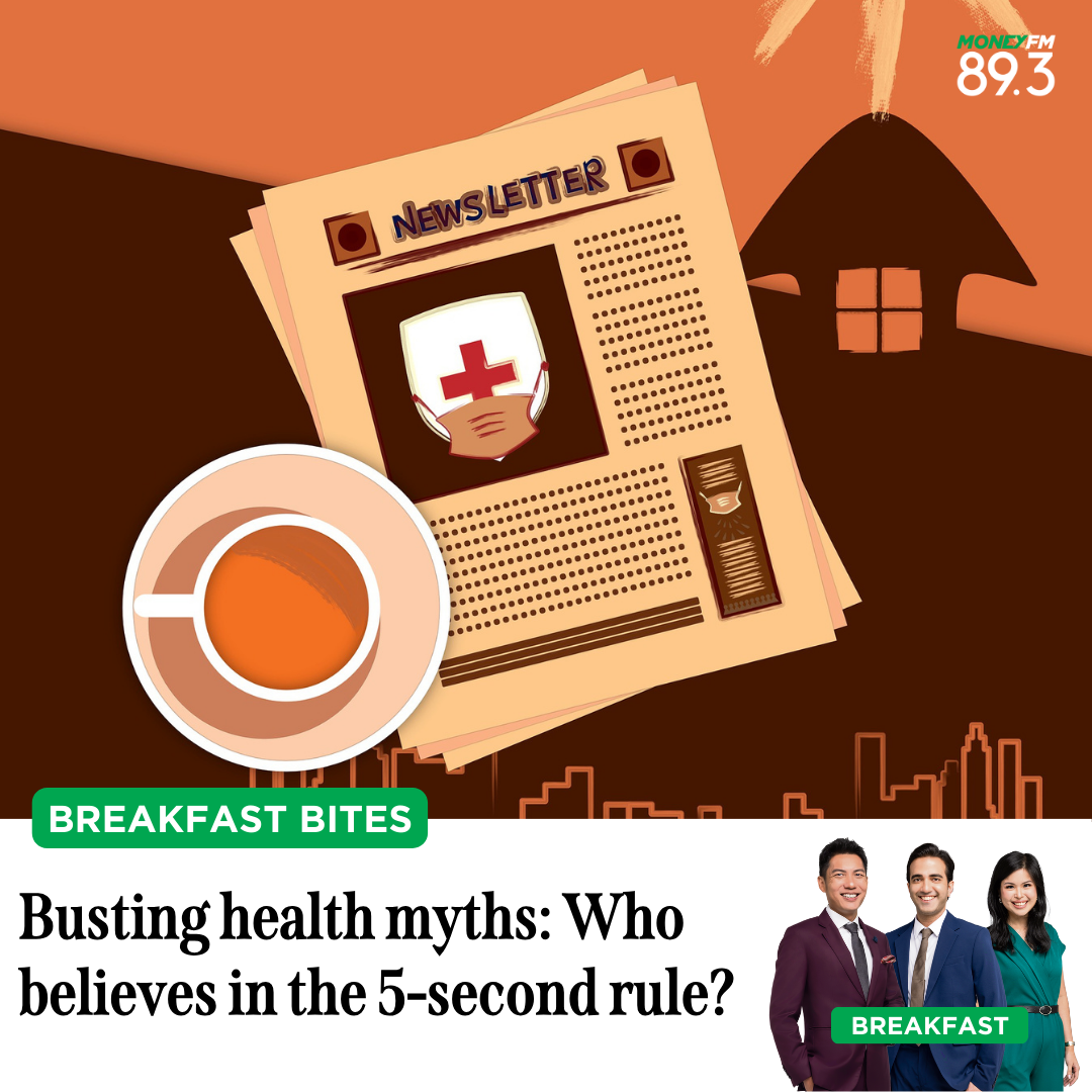 Breakfast Bites: Busting health myths - Do you believe in the 5-second rule?