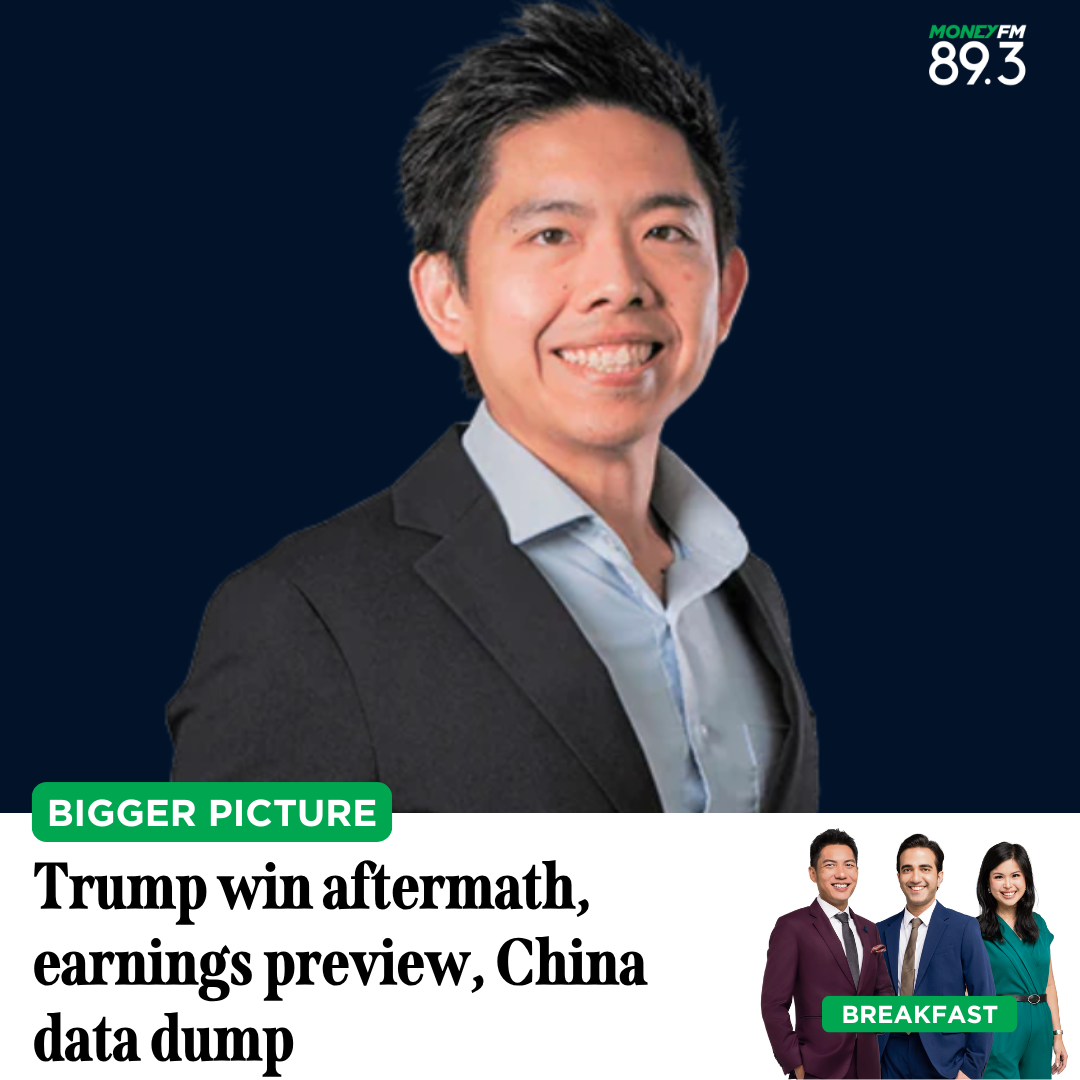 Bigger Pic: Trump win aftermath, earnings preview, China data dump