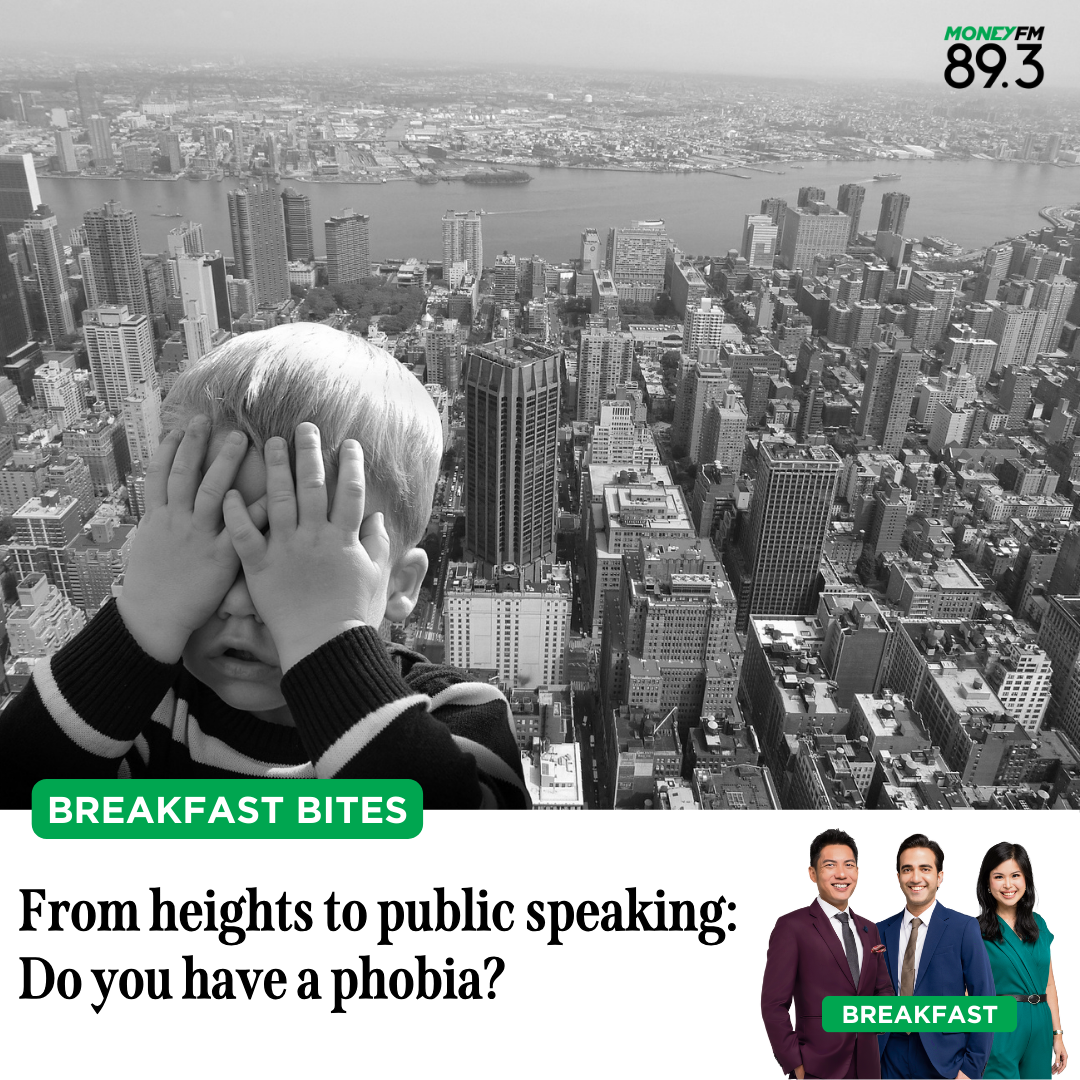 Breakfast Bites:  From heights to public speaking - does a phobia affect your life?