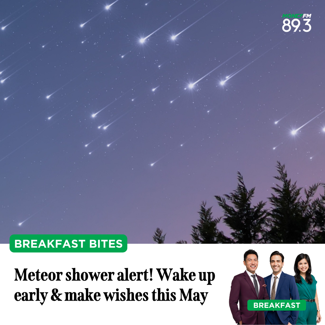 Breakfast Bites: Want to see lots of shooting stars? Wake up early and look up!