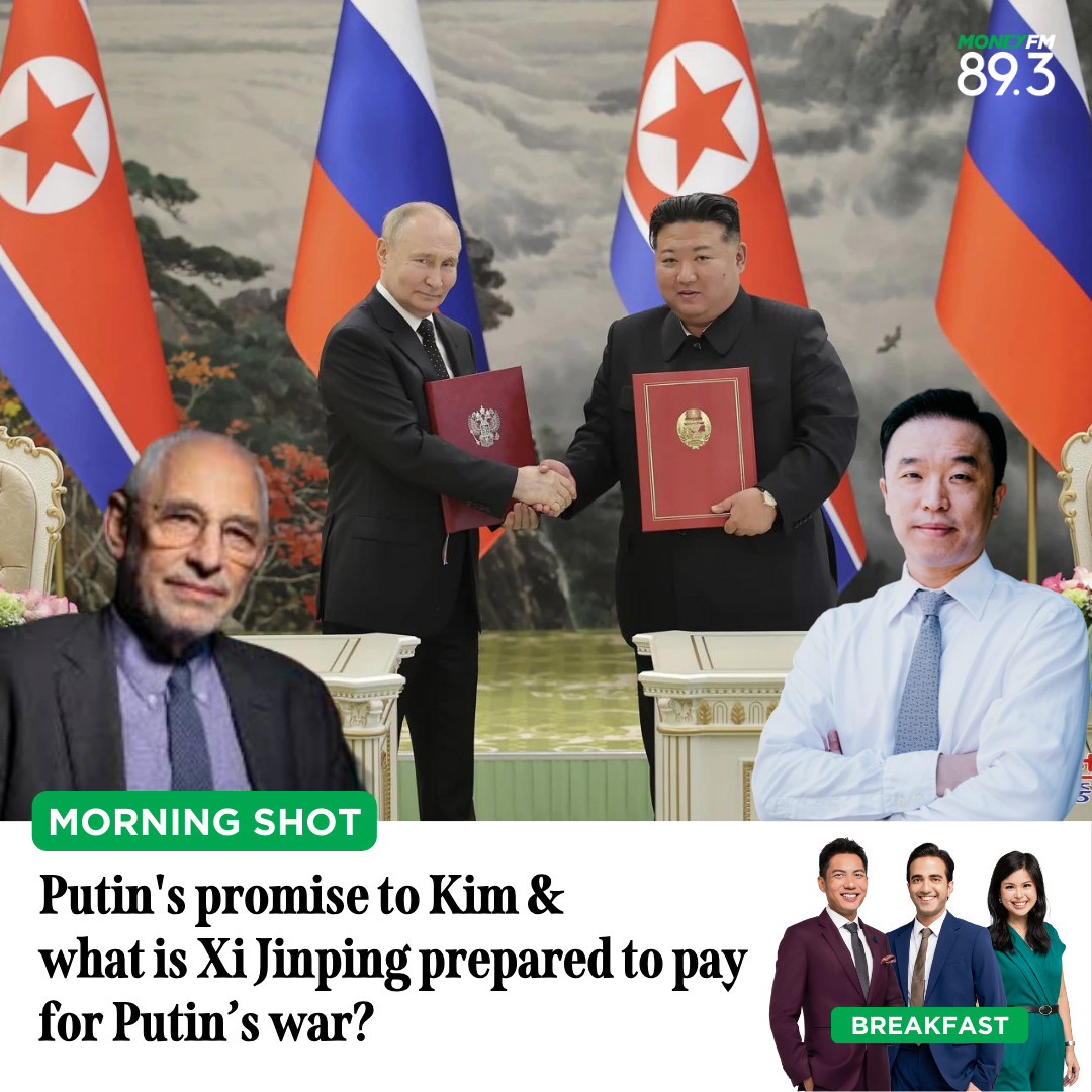 Morning Shot: Putin's promise to Kim & what is Xi Jinping prepared to pay for Putin’s war?