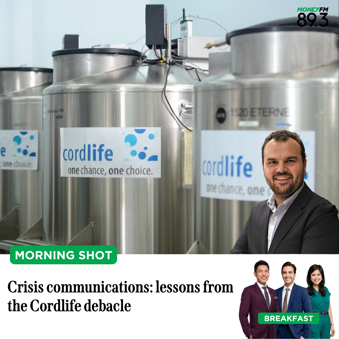 Morning Shot: Lessons from the Cordlife debacle