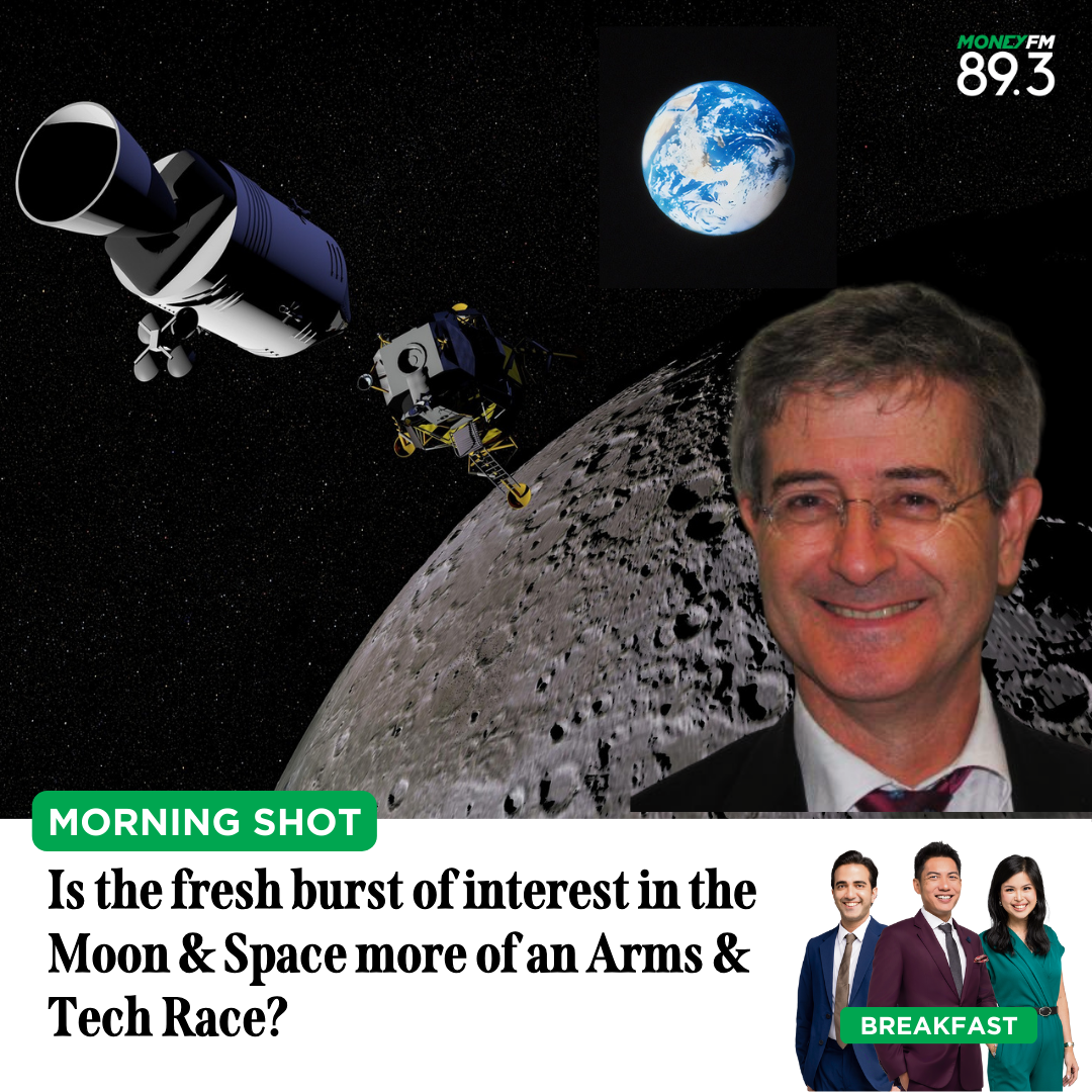 Morning Shot: Is the fresh burst of interest in the Moon & Space more of an Arms & Tech Race?