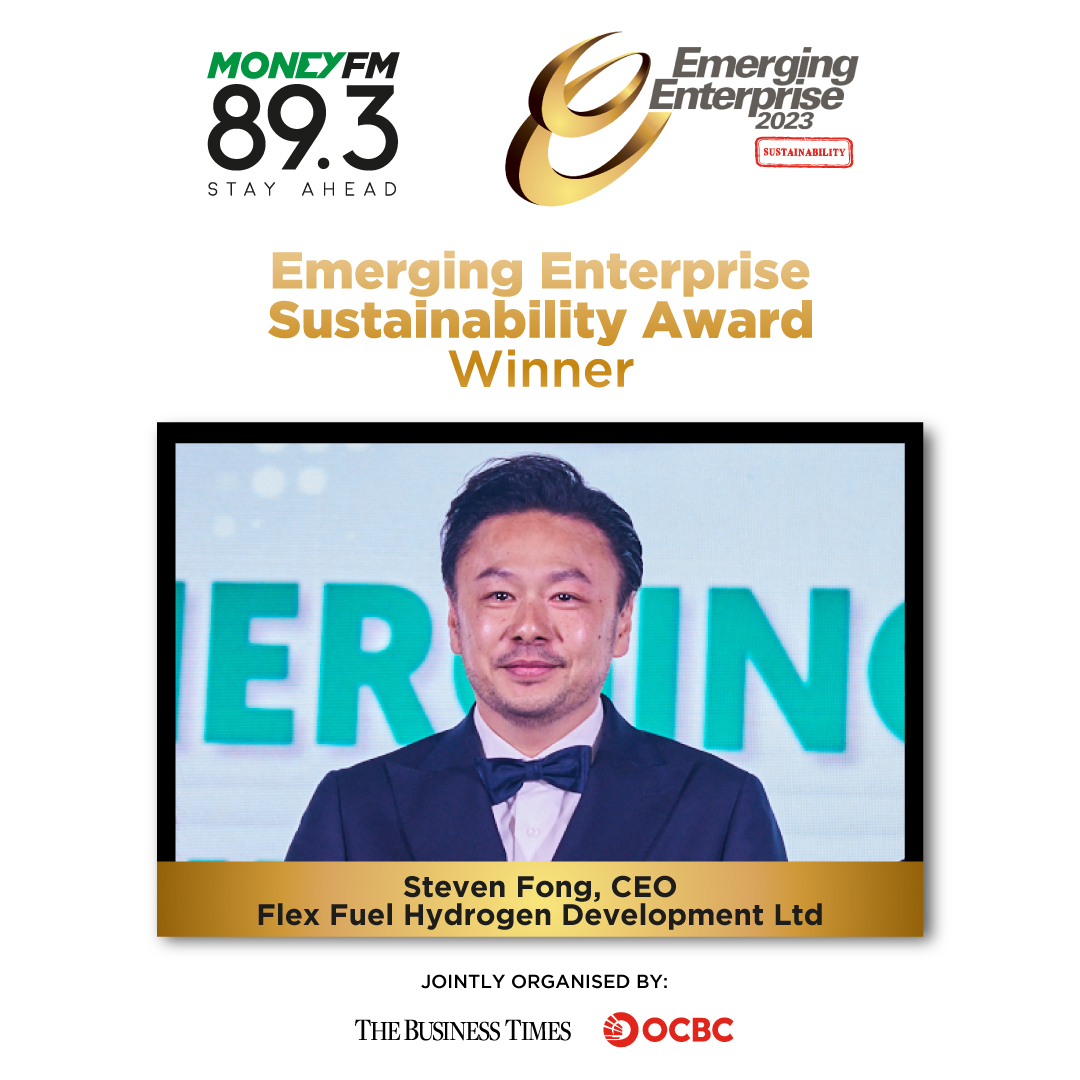 2023 Emerging Enterprise Sustainability Award Winner: Flex Fuel Hydrogen Development