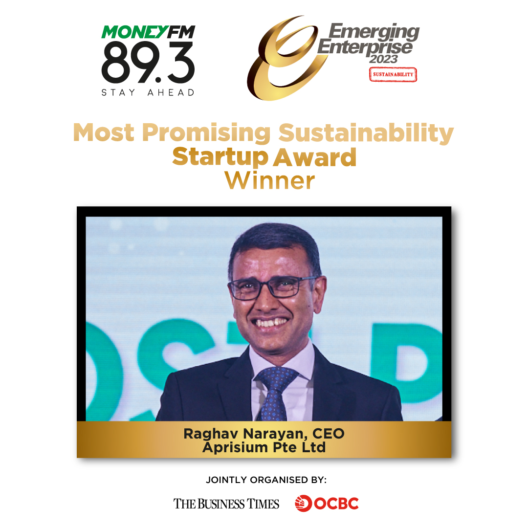 2023 Emerging Enterprise Most Promising Sustainability Startup award winner: Aprisium