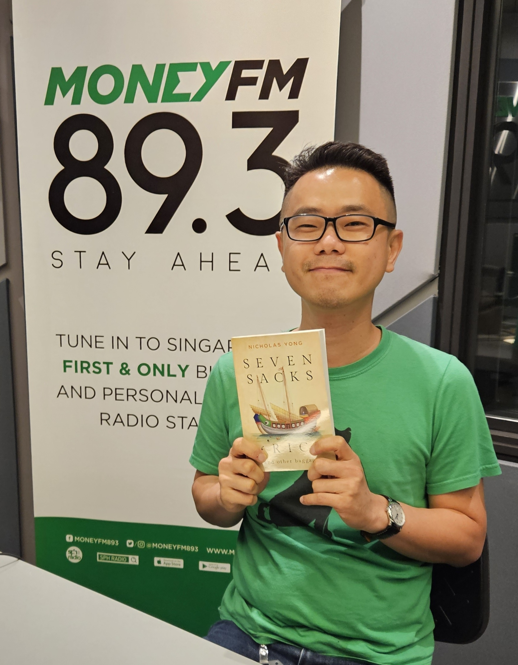 Saturday Mornings: "Seven Sacks of Rice and Other Baggage” Author Nicholas Yong on unearthing his family story