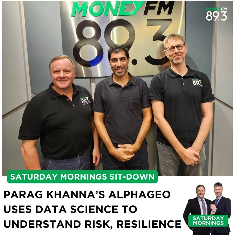 Saturday Mornings: Parag Khanna's, AlphaGeo Project combines geography, data science, climate change and migration
