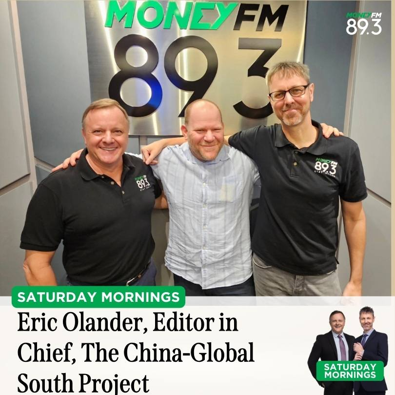 Saturday Mornings: Eric Olander's "China-Global South Project" and China's impact across the region from Belt & Road to Taiwan