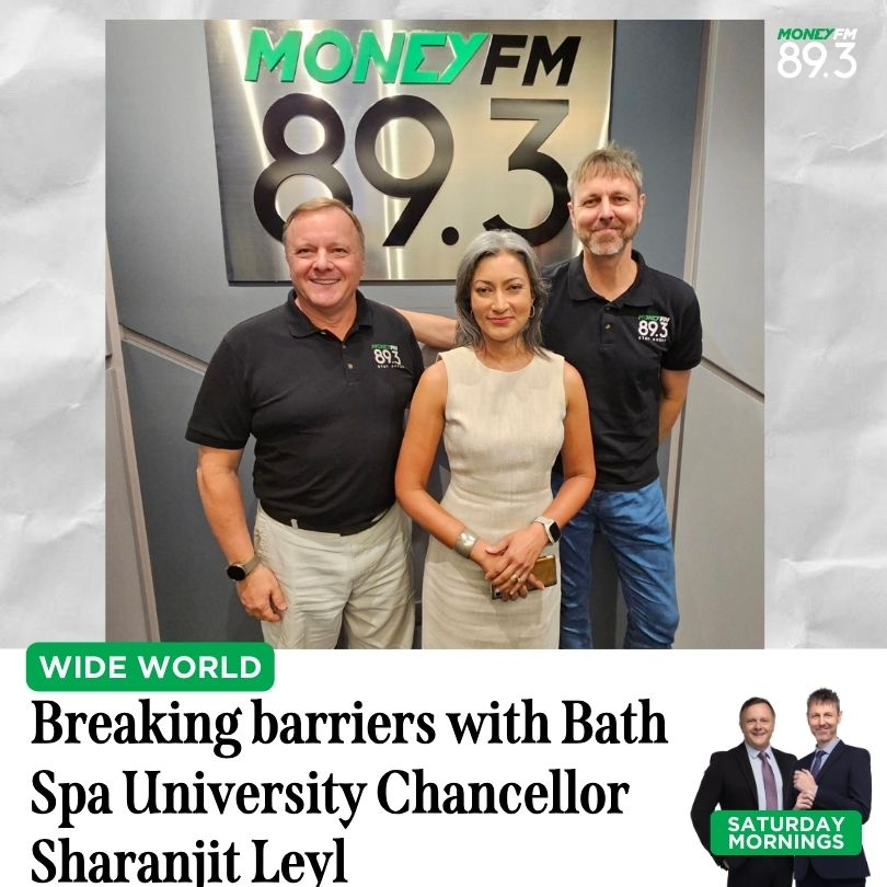 Saturday Mornings: Sharanjit Leyl, Chancellor of Bath Spa University