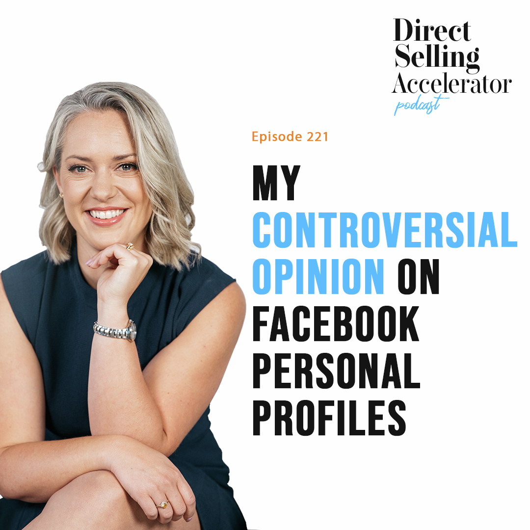 EP 221: My Controversial Opinion on Facebook Personal Profiles