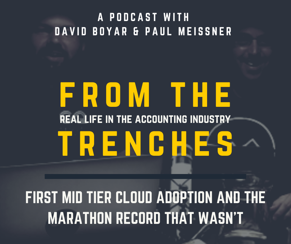 First Mid Tier Cloud Adoption  and The Marathon Record That Wasn’t