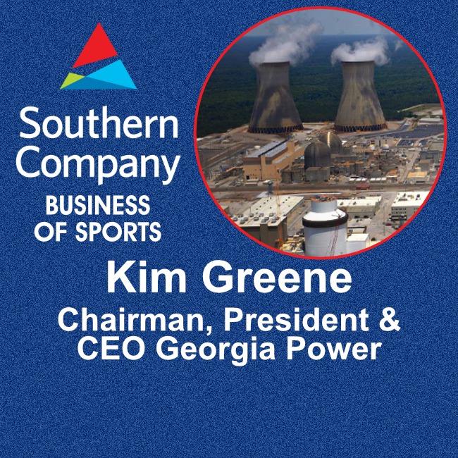 Business of Sports: Chairman, President & CEO Georgia Power Kim Greene