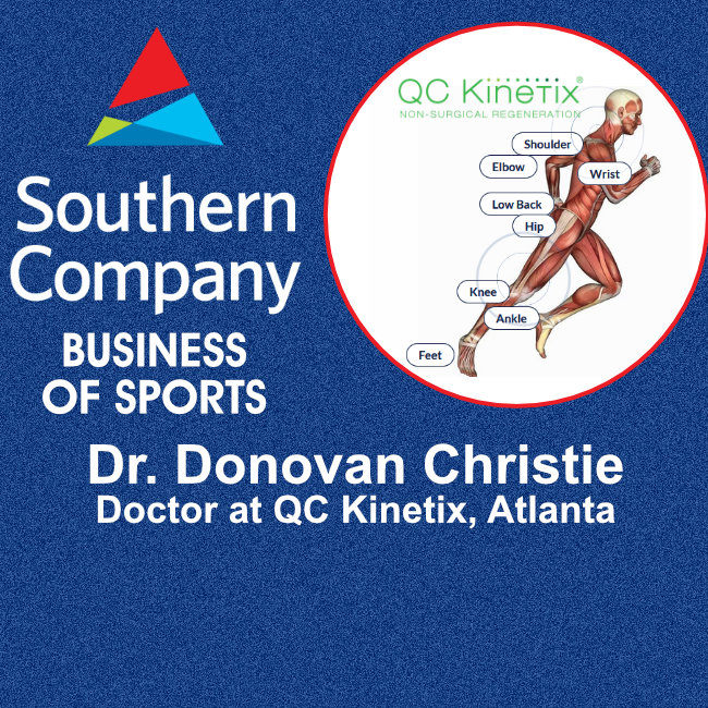 Business of Sports - Dr. Donovan Christie of QC Kinetix