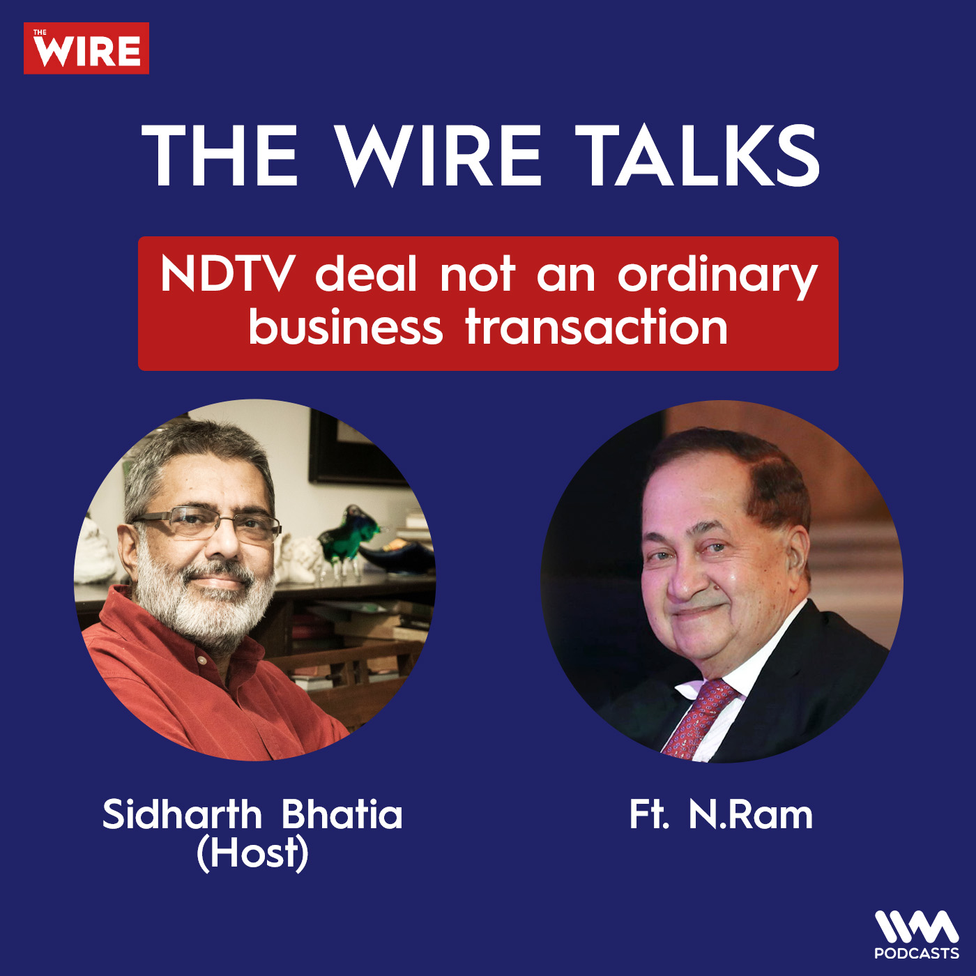 NDTV deal not an ordinary business transaction Ft N.Ram