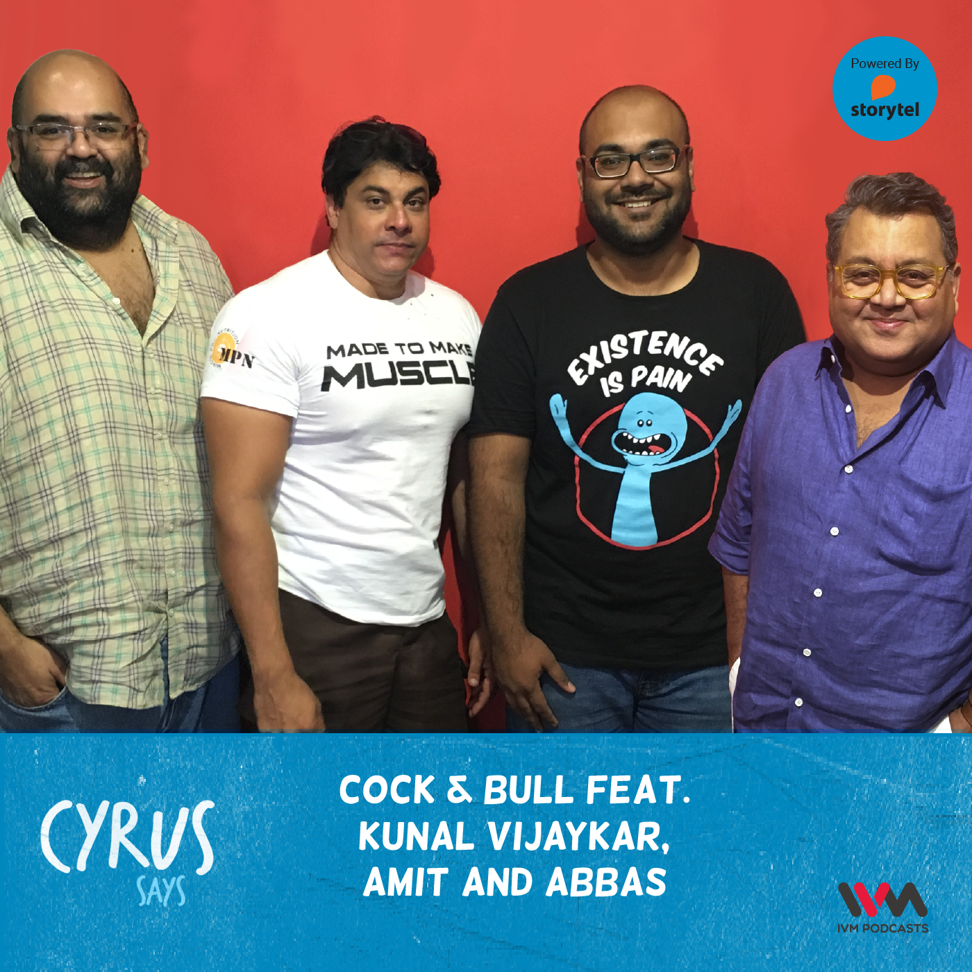 Ep. 410: Cock & Bull feat. Kunal Vijaykar, Amit and Abbas (special appearance by Rajiv Laxman)