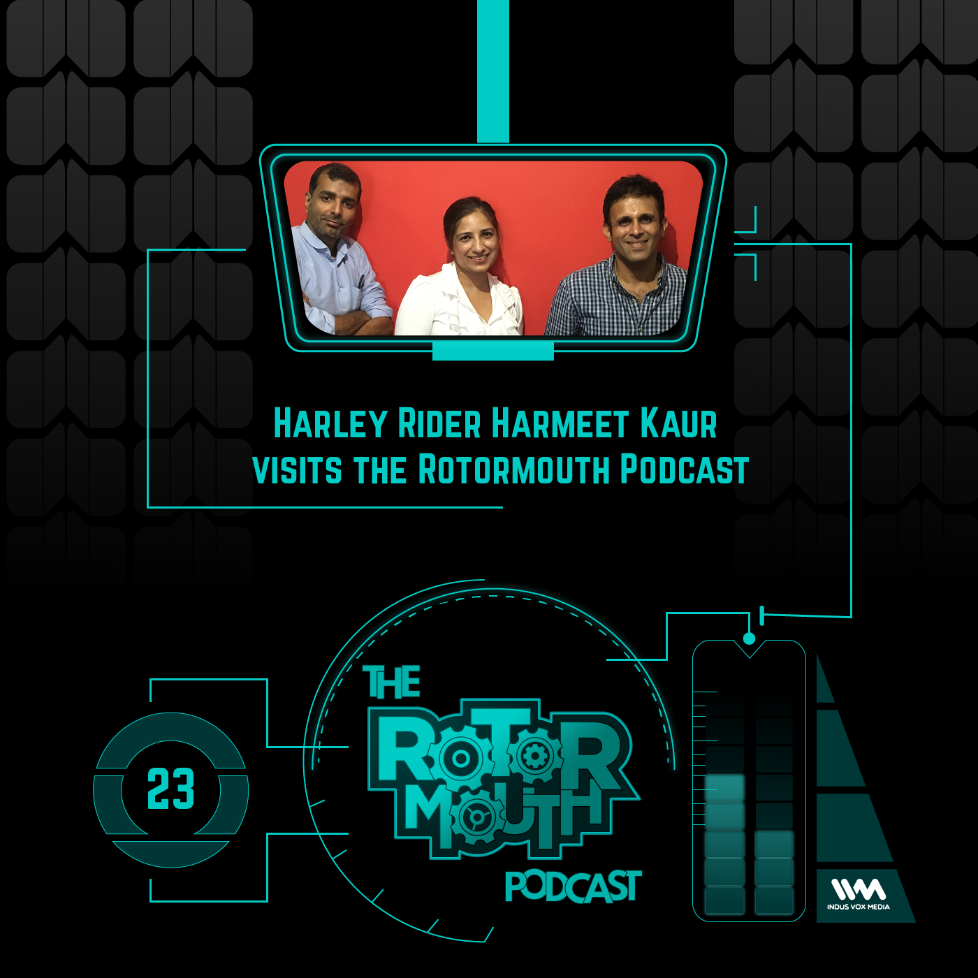 EP. 23: Harley Rider Harmit Kaur visits the Rotormouth Podcast