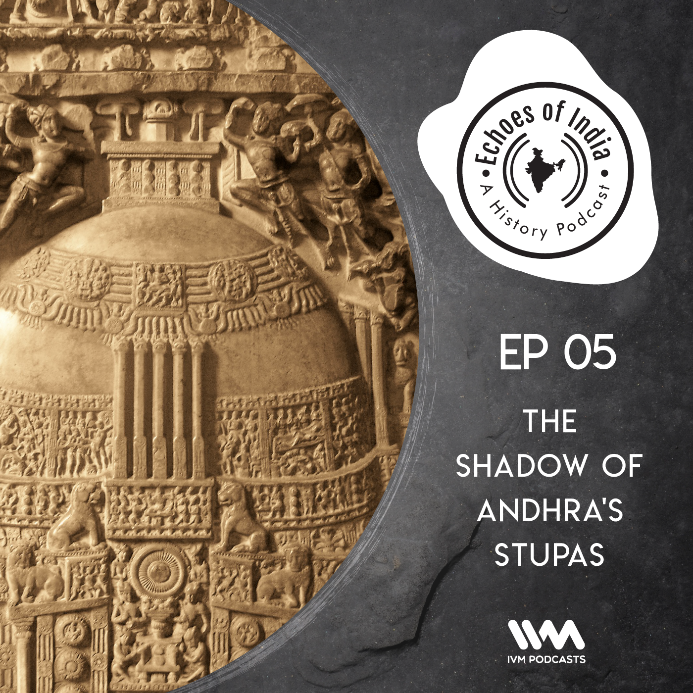 The Shadow of Andhra's Stupas - podcast episode cover