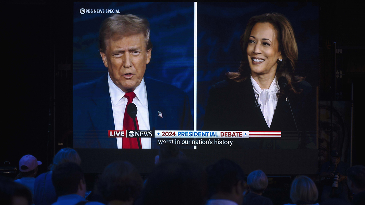 Harris rattles Trump