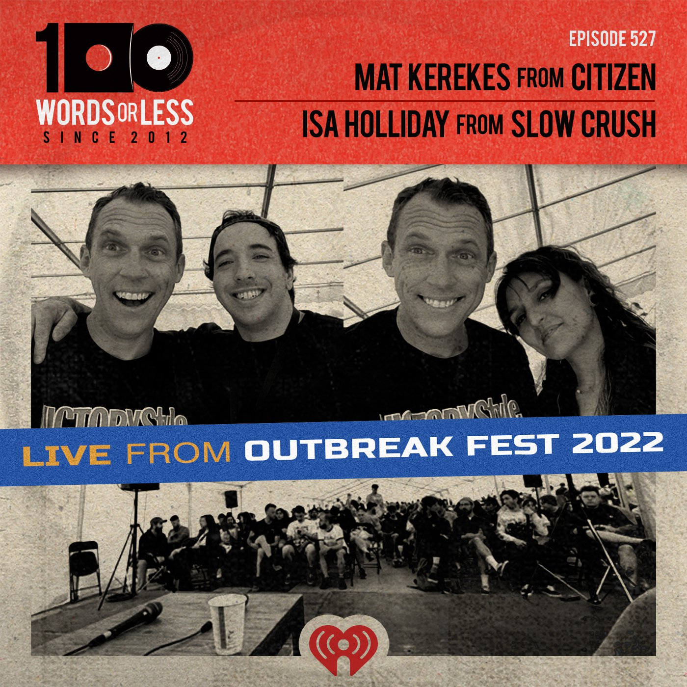 Mat Kerekes from Citizen & Isa Holliday from Slow Crush - Live from Outbreak