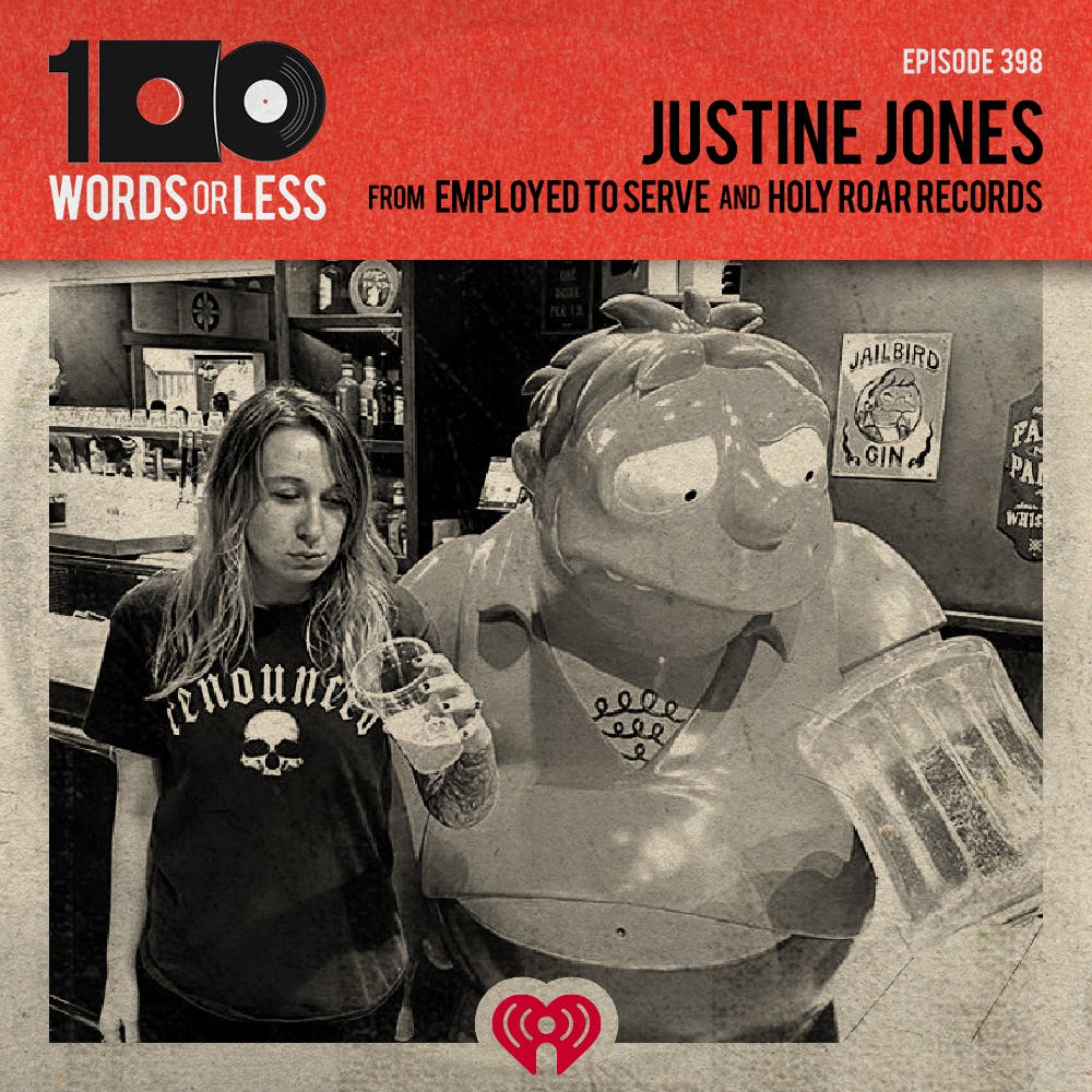 Justine Jones from Employed To Serve/Holy Roar Records