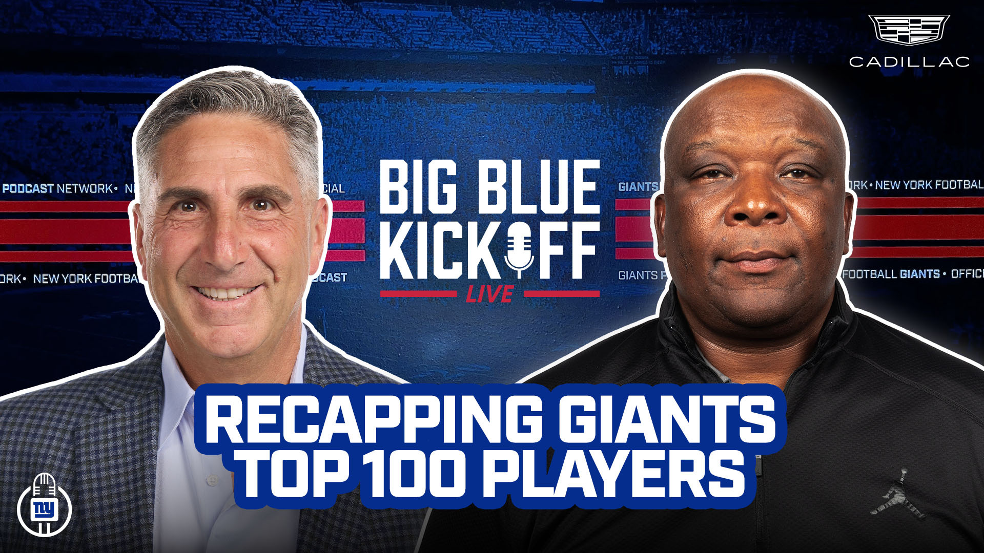 Big Blue Kickoff Live 9/3 | Recapping Giants Top 100 Players