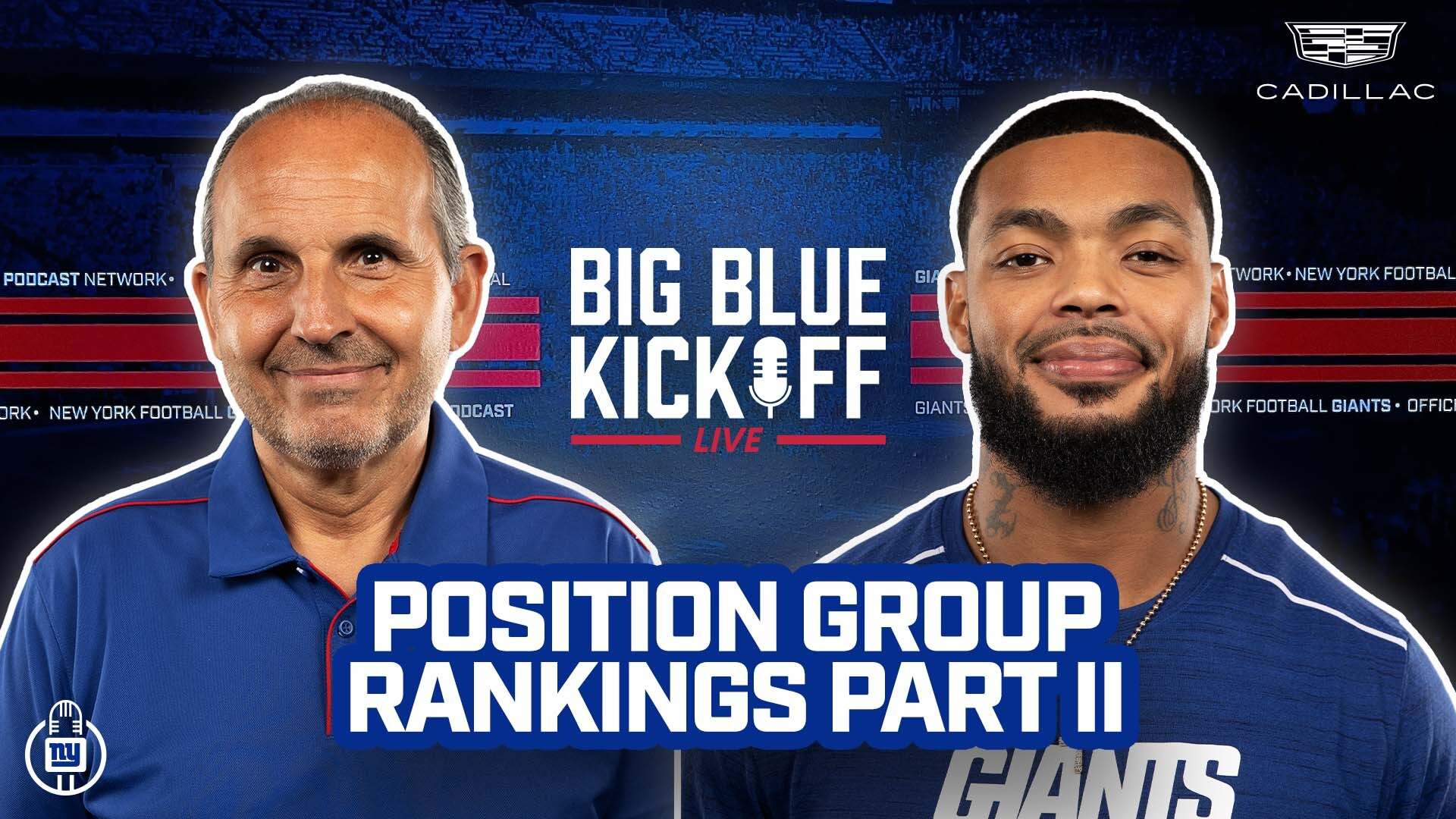 Big Blue Kickoff Live 6/4 | Position Group Rankings Part II