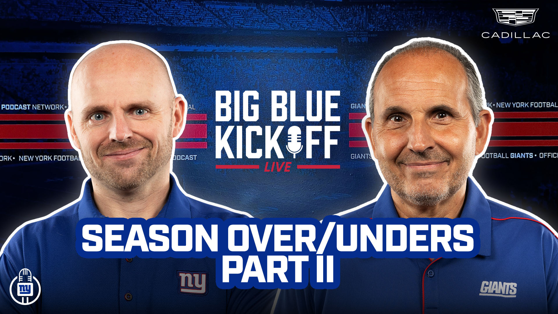 Big Blue Kickoff Live 8/30 | Season Over/Unders Part II