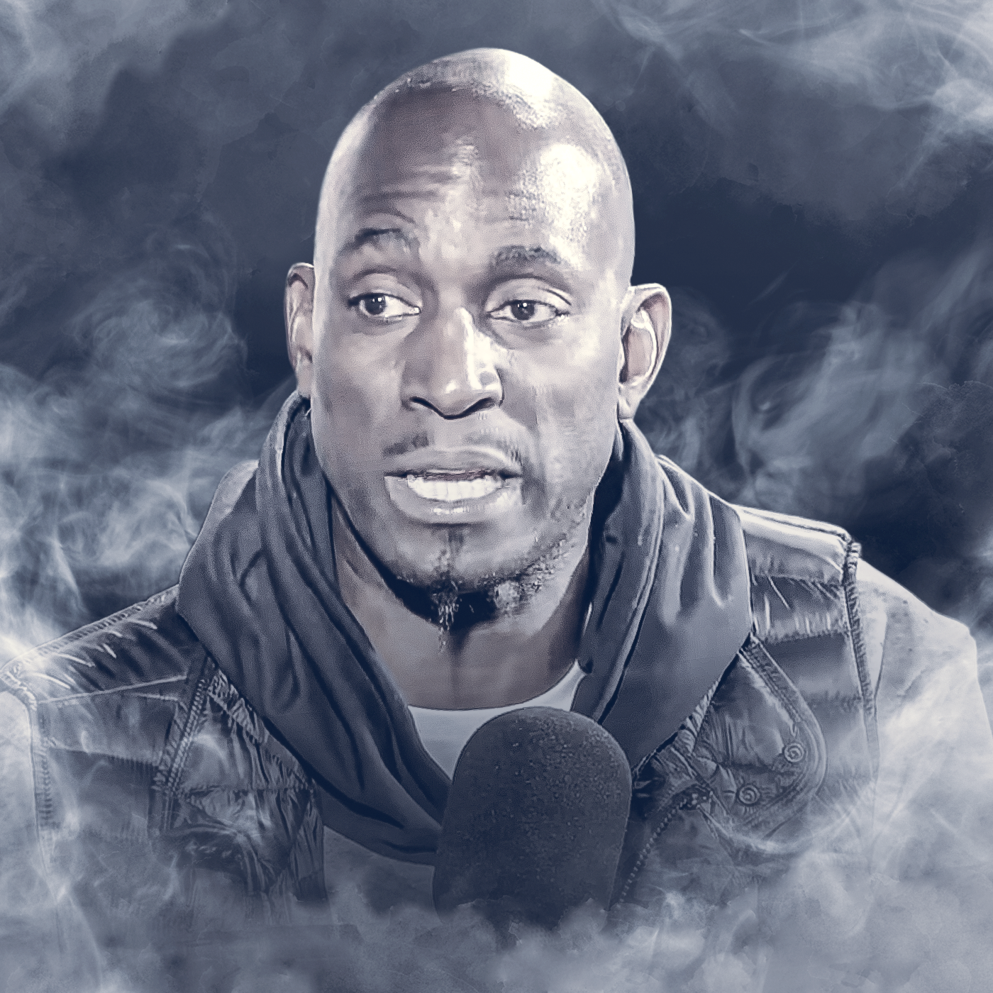 Kevin Garnett!  Chicago All-Star Weekend