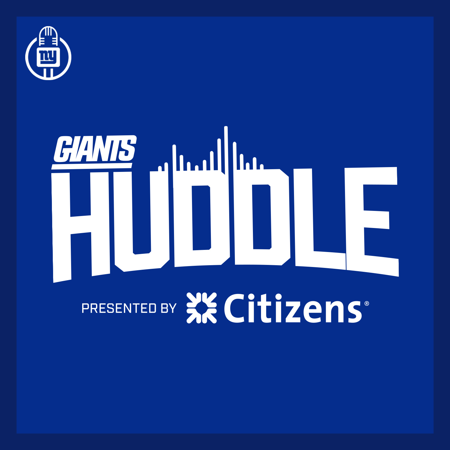Giants Huddle | Bryan Broaddus
