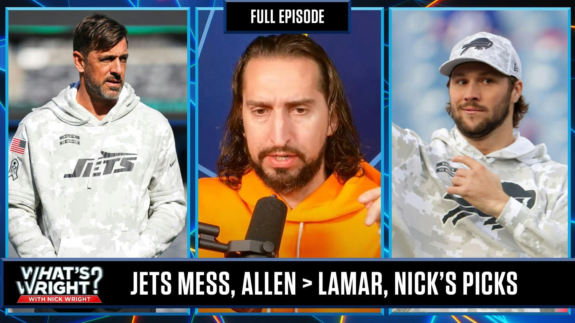 Jets Season of Chaos, Josh Over Lamar, & Nick's Picks Week 12 - podcast episode cover