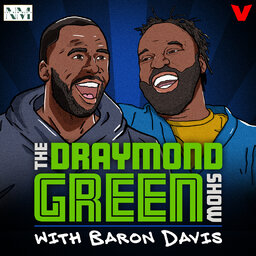 The Draymond Green Show w/Baron Davis: Kevin Durant on Warriors-Suns trade veto, Steph Curry & BEST NBA era, 1v1 Tourney & His Future - podcast episode cover