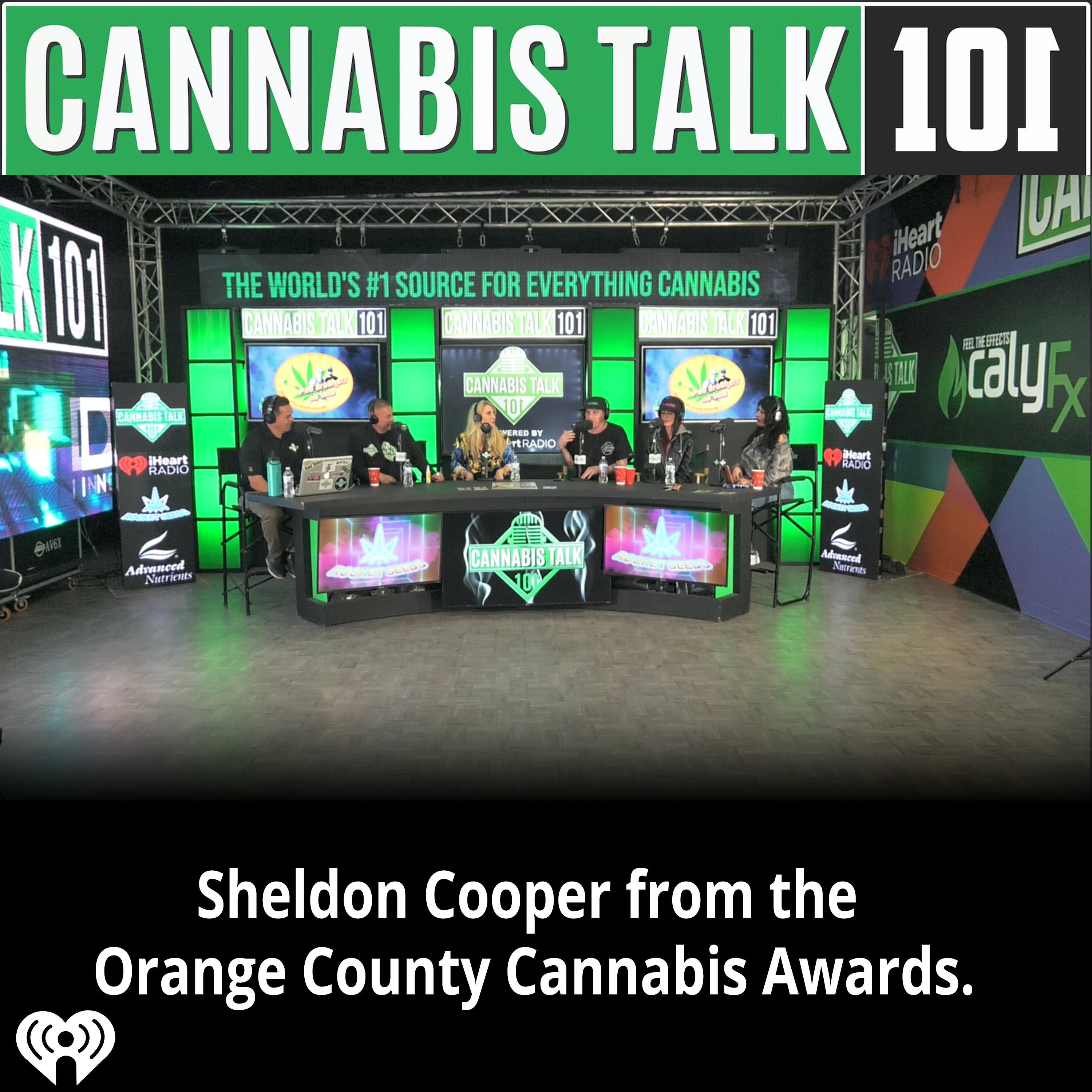 Sheldon Cooper from the Orange County Cannabis Awards.