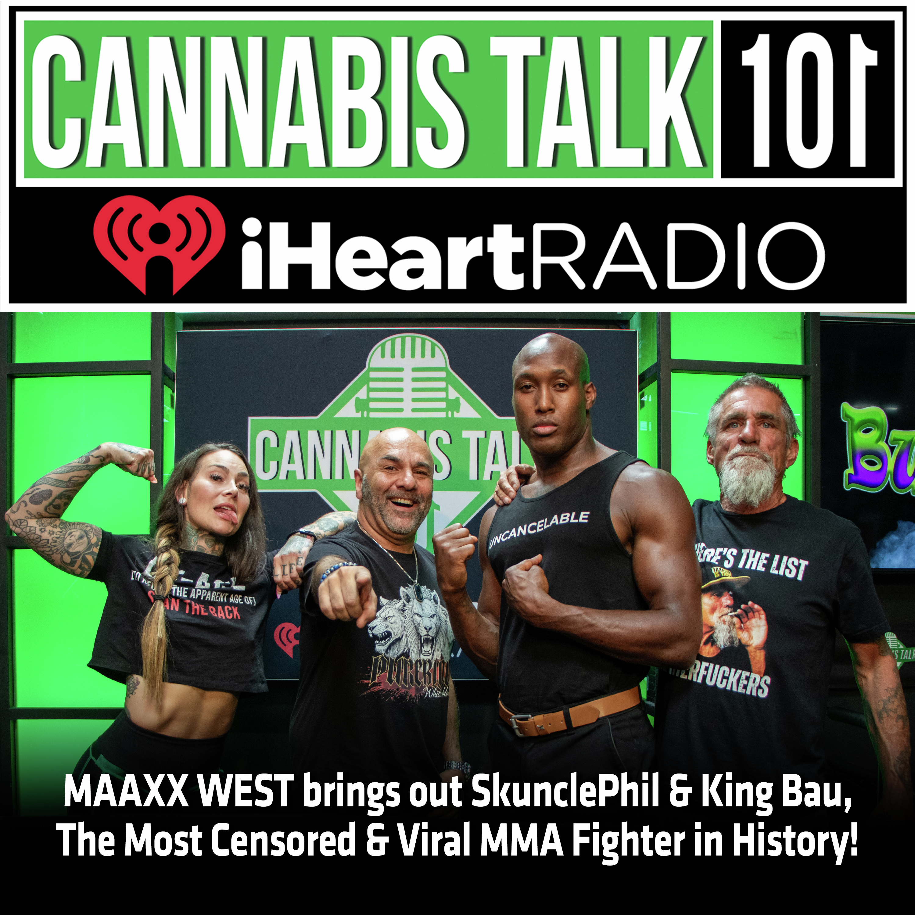 MAAXX WEST brings out SkunclePhil & King Bau, The Most Censored & Viral MMA Fighter in History!