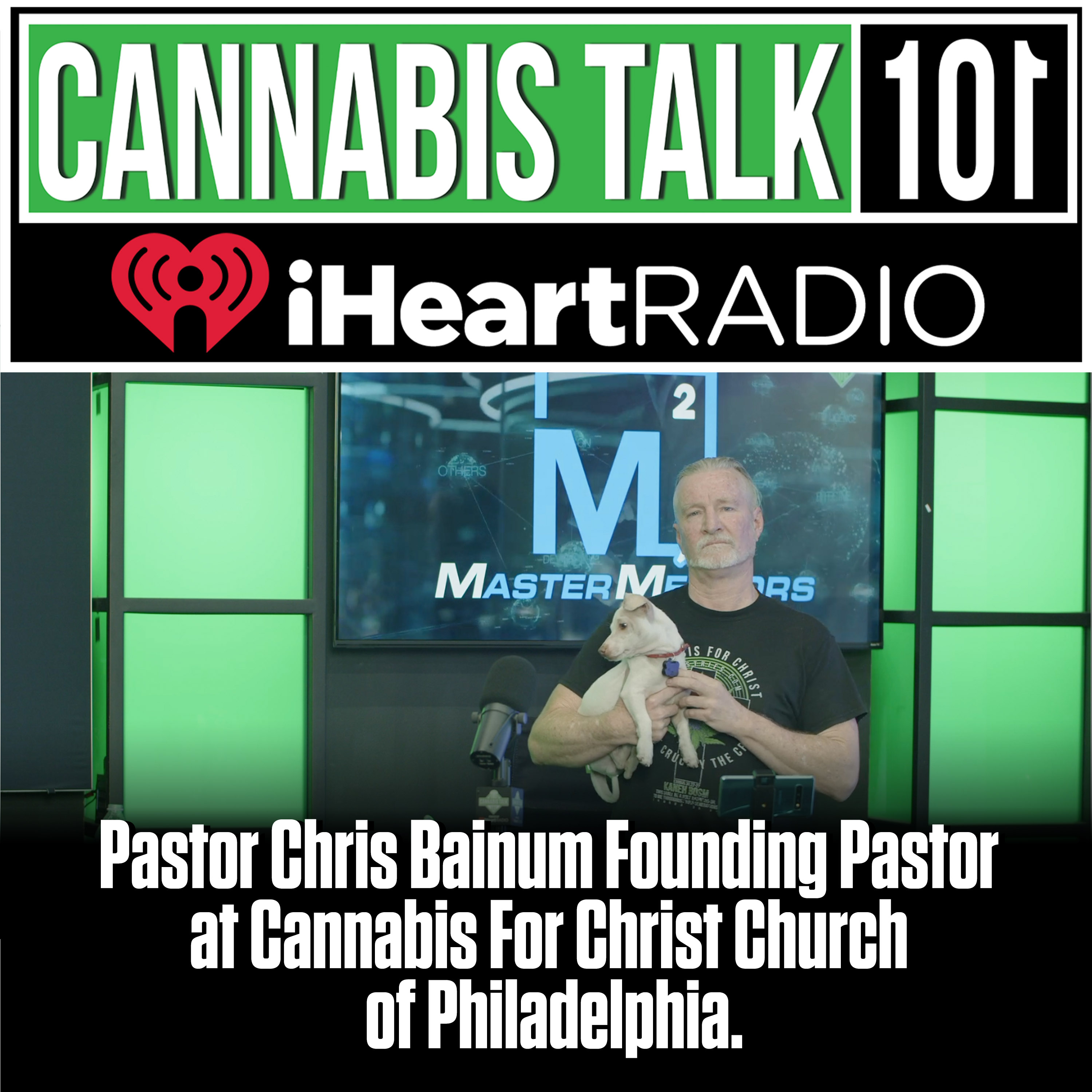 Pastor Chris Bainum Founding Pastor at Cannabis For Christ Church of Philadelphia.