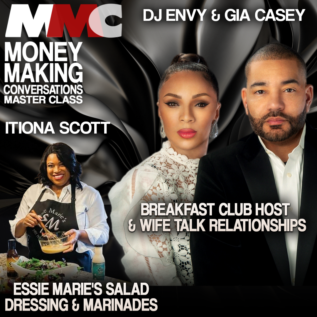 Rushion Interviews Raashaun (DJ Envy from The Breakfast Club) and Gia Casey discuss 