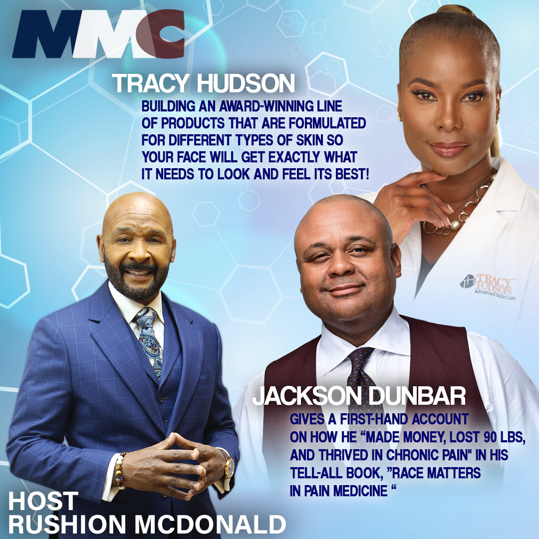 Rushion interviews Jackson Dunbar, in his tell-all book, RACE MATTERS IN PAIN MEDICINE, Jackson Dunbar, Esq. gives a first-hand account on how he ‘Made Money, Lost 90 Lbs. and Thrived in Chronic Pai