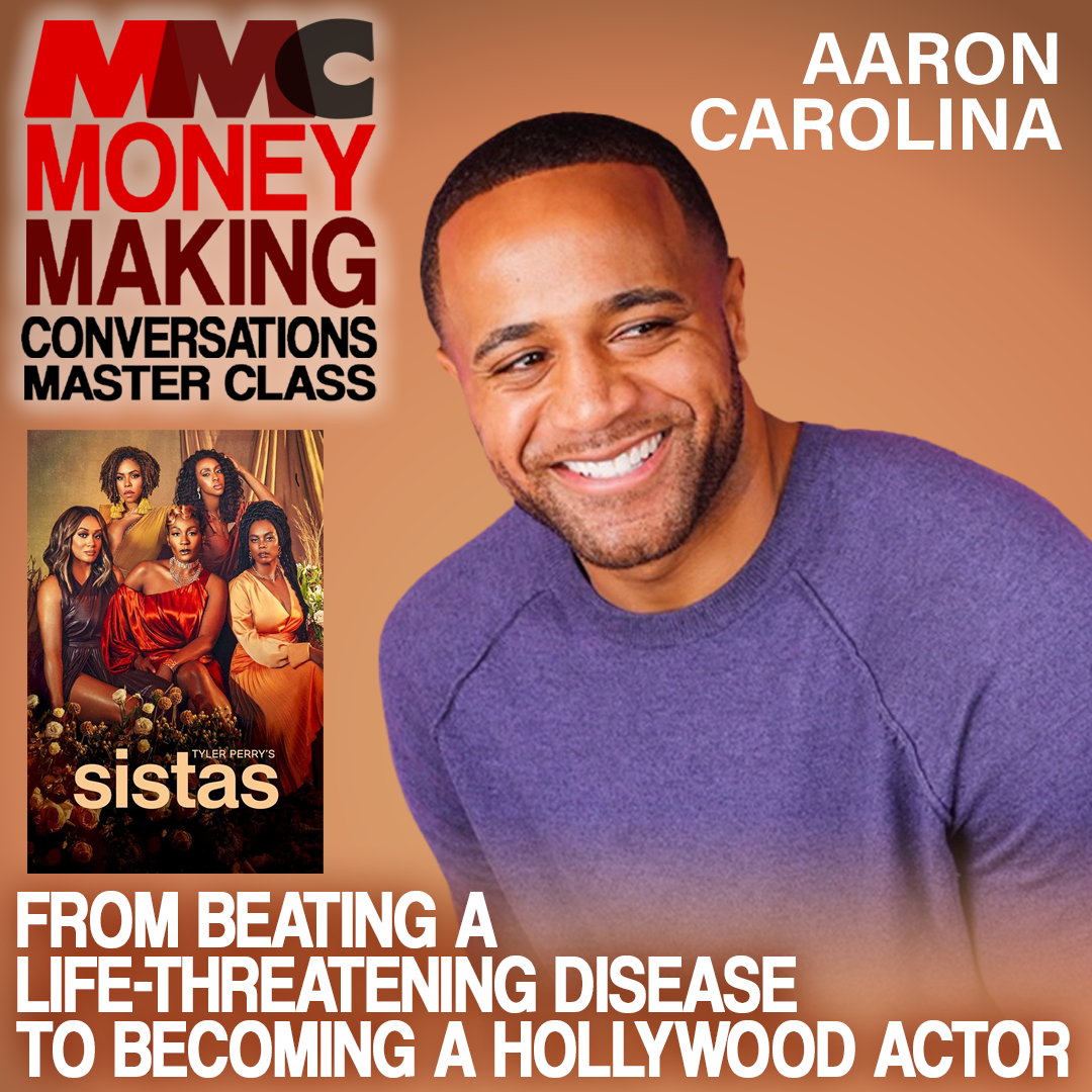 Rushion interviews Aaron Carolina, who beat a life-threatening disease to star in The Black Widow, The Cleaning Lady, 9-1-1, and Tyler Perry's Sistas.