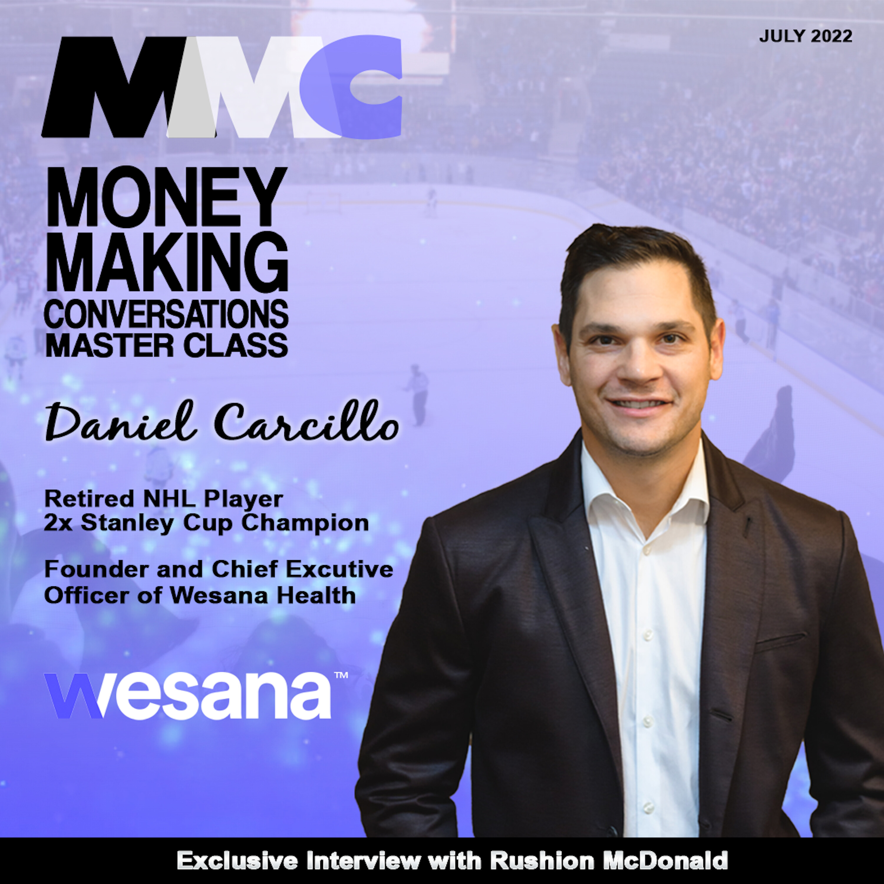 Rushion Interviews 2x Stanley Cup Winner Daniel Carcillo, How Psychedelics Helped Heal My Traumatic Brain Injury!