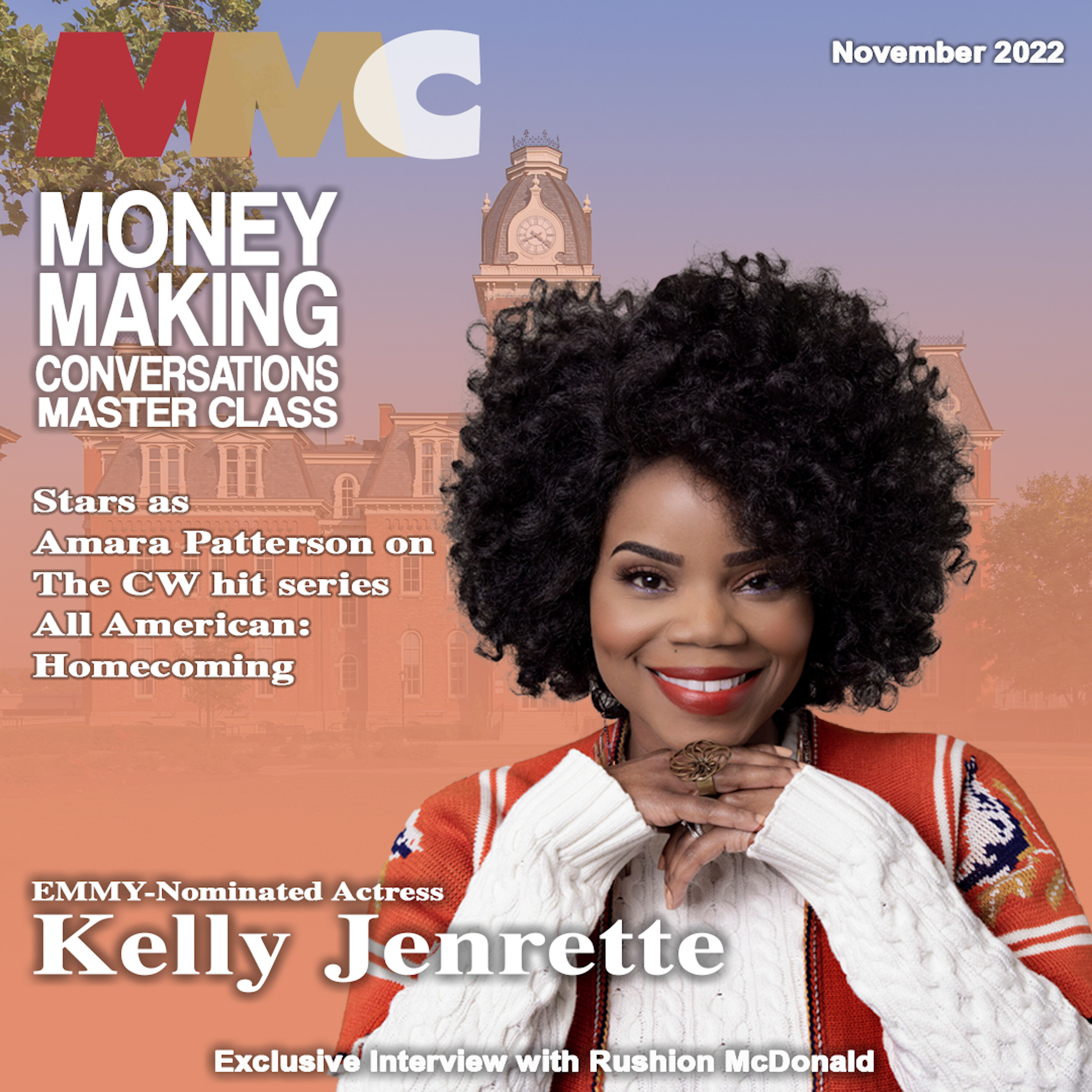 Rushion Interviews All American: Homecoming star Kelly Jenrette discusses her family, role as Amara, and acting career!