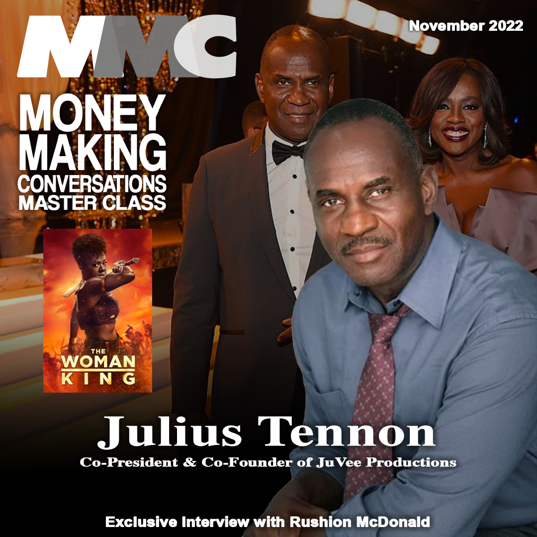 Rushion Interviews "The Woman King" Actor and Producer Julius Tennon about producing successes with his EGOT wife Viola Davis!