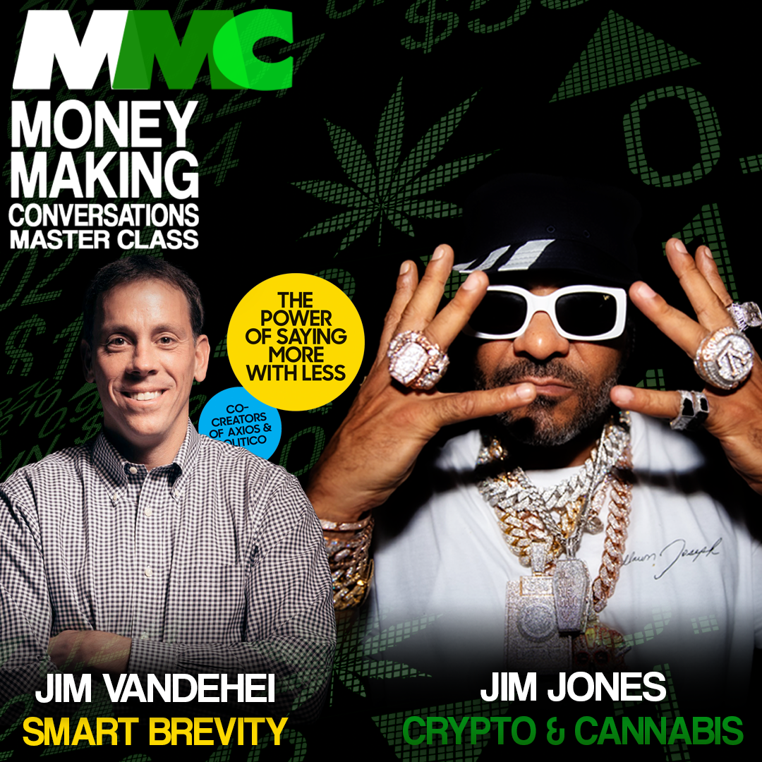 Rushion Interviews CEO and Chairman of Axios, Jim VandeHei | Hip Hop Icon to Entrepreneurial Superstar, Jim Jones!