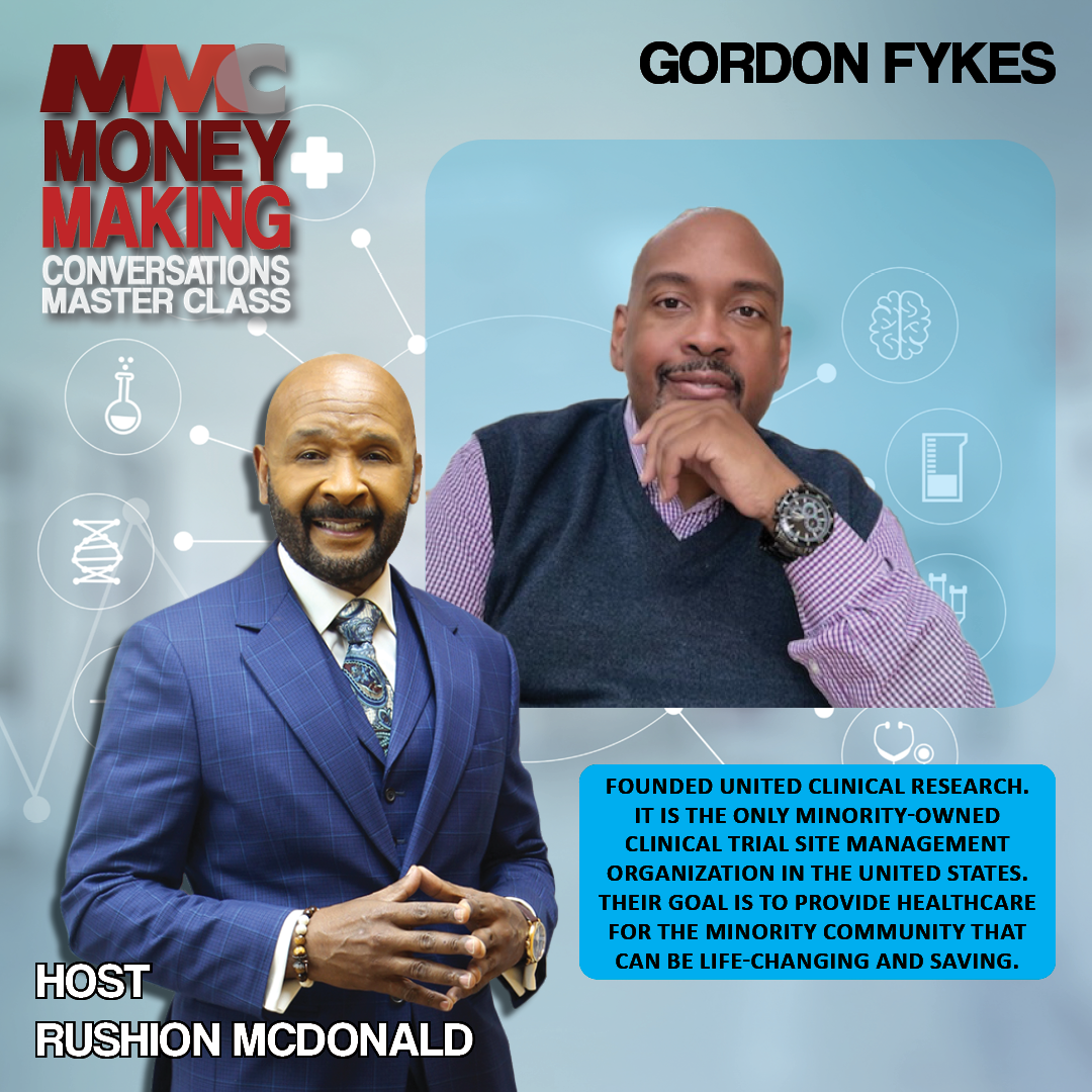 Gordon Fykes's goal is to provide healthcare for 10,000 in the minority community in 2024.