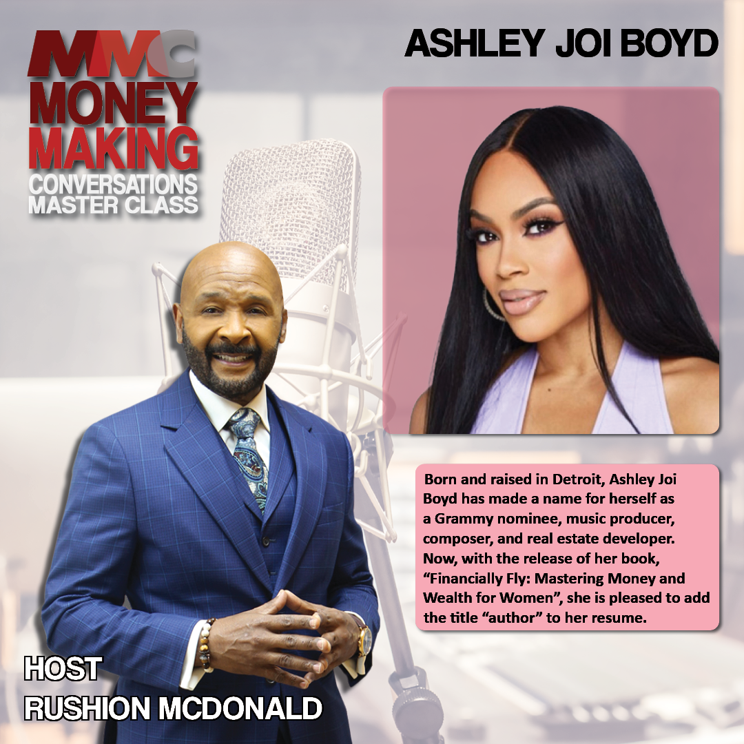 Overcoming bankruptcy, Grammy nominee Ashley Joi Boyd tells her story, "Financially Fly: Mastering Money and Wealth for Women."