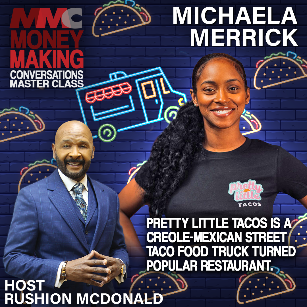 Food Truck start-ups and how to avoid business scams by Michaela Merrick, owner of Pretty Little Tacos.