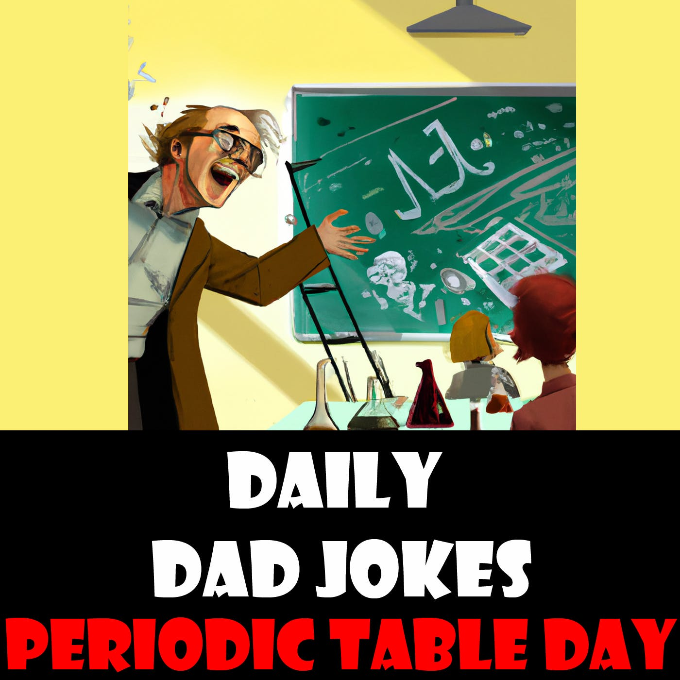 National Periodic Table Day. Give your family the element of surprise with these Dad Jokes! 7 February 2023