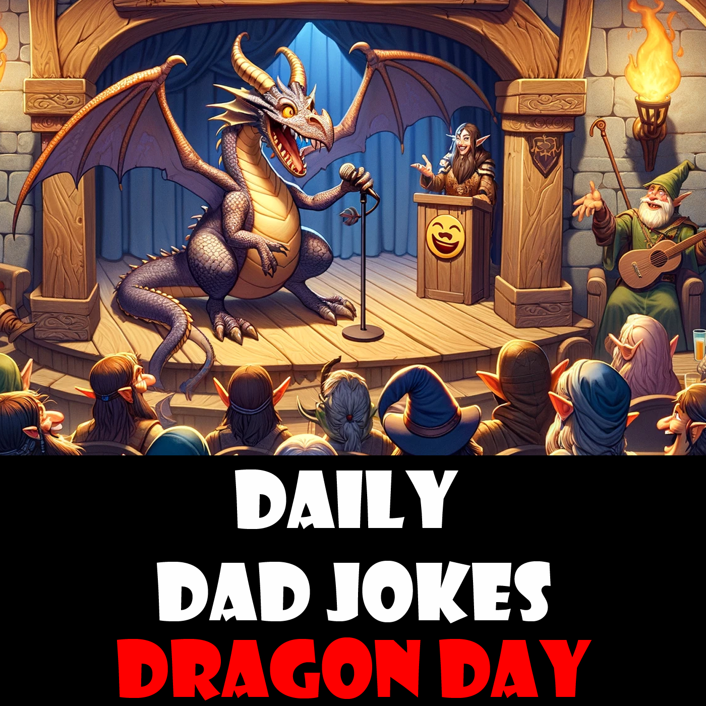 National Dragon Day! Dad jokes that spit fire! 16 January 2024